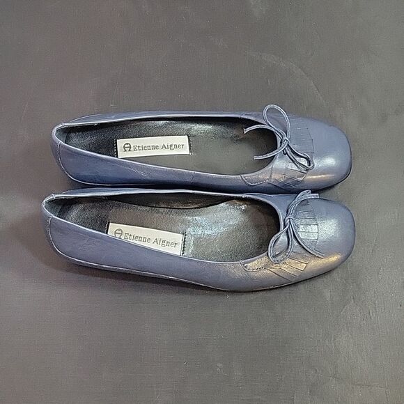 BRAND NEW ETIENNE AIGNER ROUND TOE SLIP-ON WOMEN"S FLAT SHOE - Picture 4 of 13
